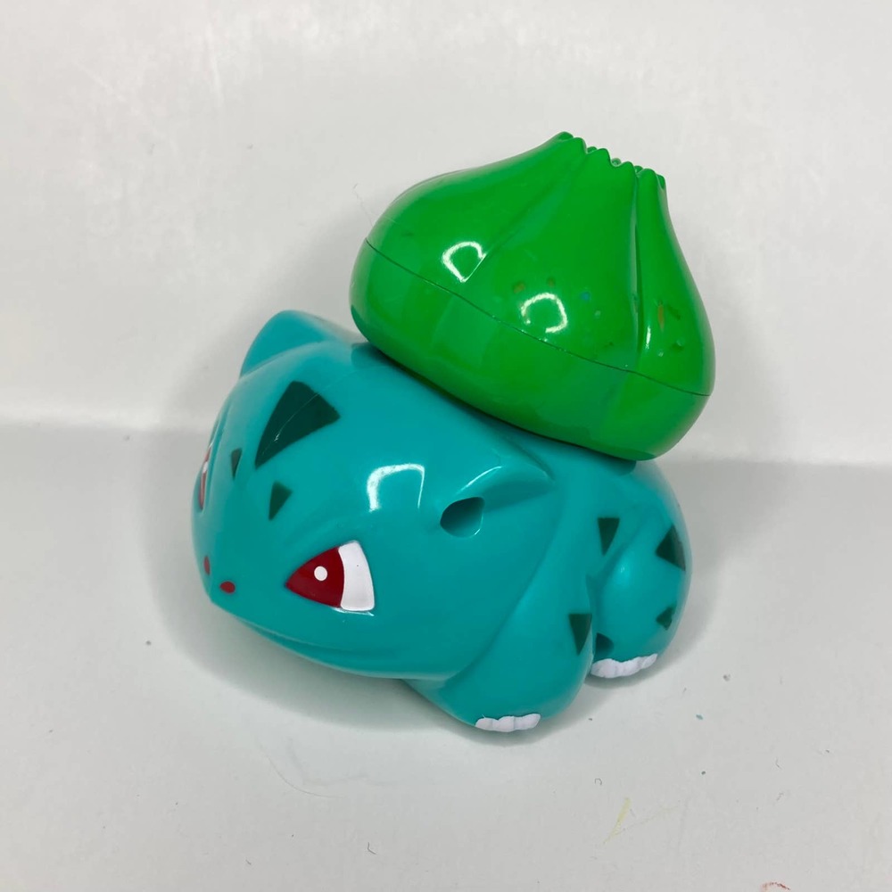 Vintage 1999 Pokémon Pencil Sharpene Bulbasaur Nintendo Toy Island Figure Office